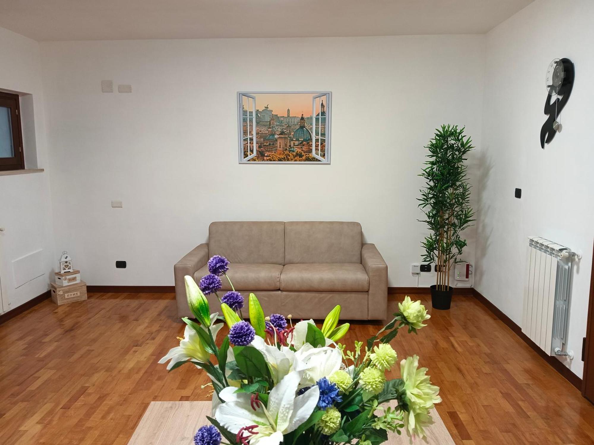 Minerva House - Airport And Fiera Apartment Fiumicino Luaran gambar